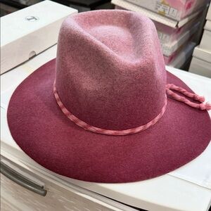 Elegant Pink Fedora Hat